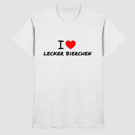 I love lecker Bierchen Shirt